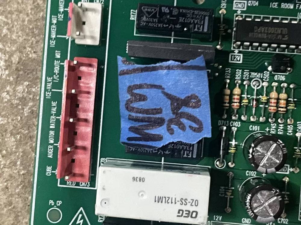 Samsung DA41 00595J Refrigerator Control Board AZ26931 | WM38