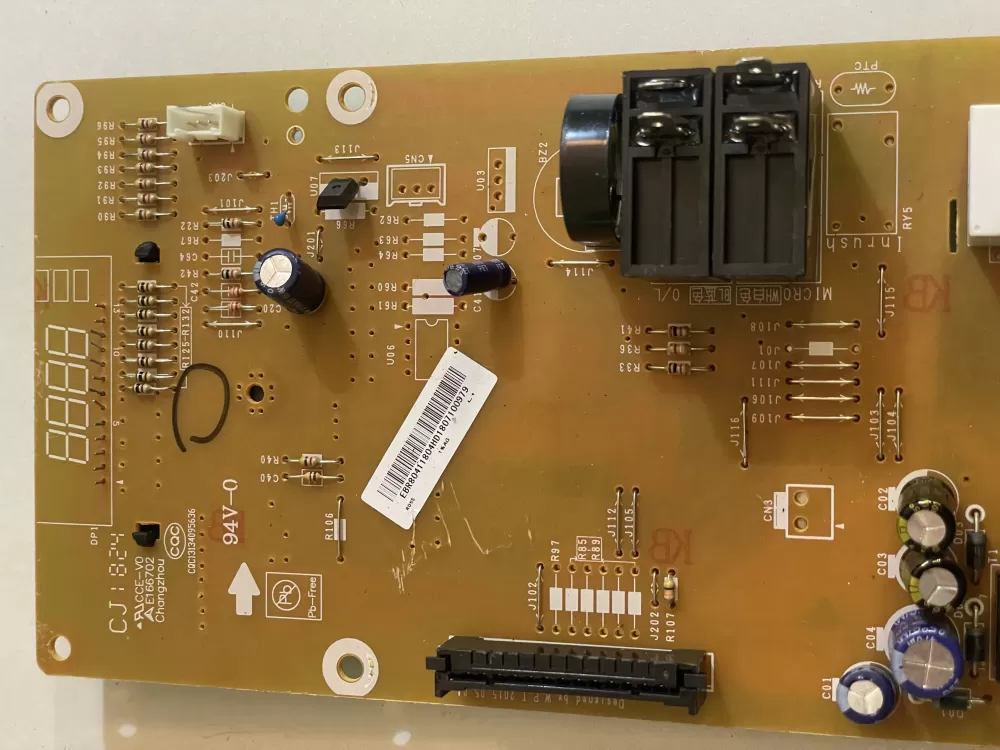 LG Kenmore EBR80411804 AP7223334 Microwave Control Board Panel AZ151700 | KM1972