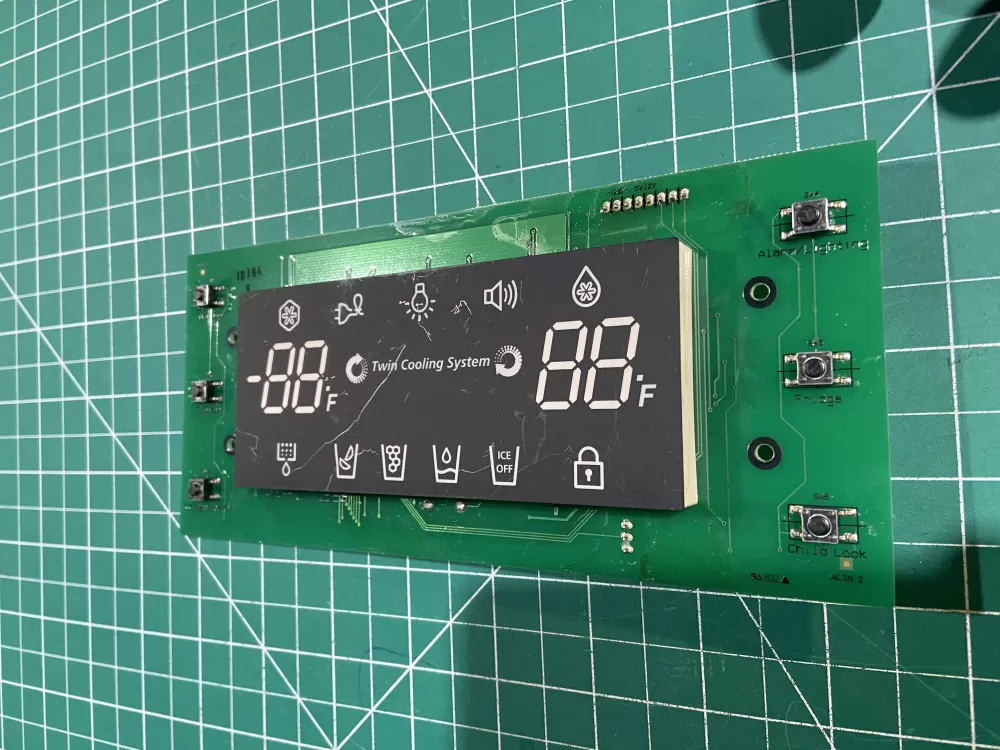 Samsung DA41 00463A Refrigerator Led Control Board AZ142675 | NR2400