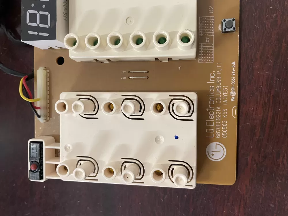 LG 6870EC9221A 6871EC2123G Washer Control Board AZ45456 | KM1772