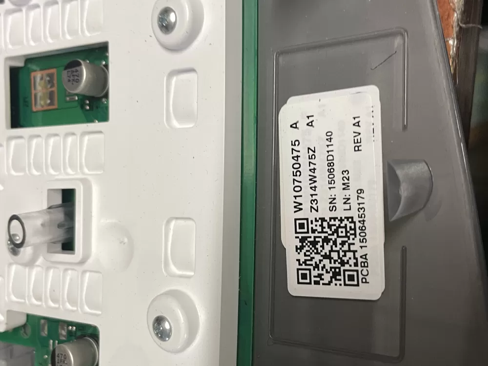 Whirlpool AP6024018 W10433082 W10750475 Washer Control Panel AZ209183 | Wmv926