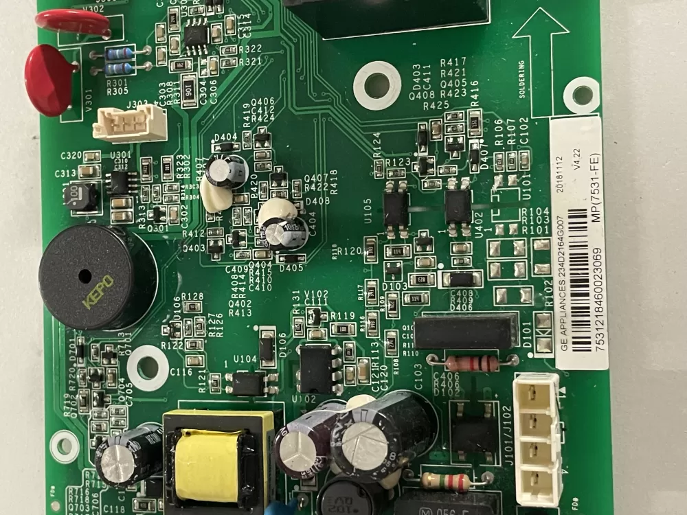 GE Dryer 234D2315G013 Main Control Board AZ143901 | KM2404
