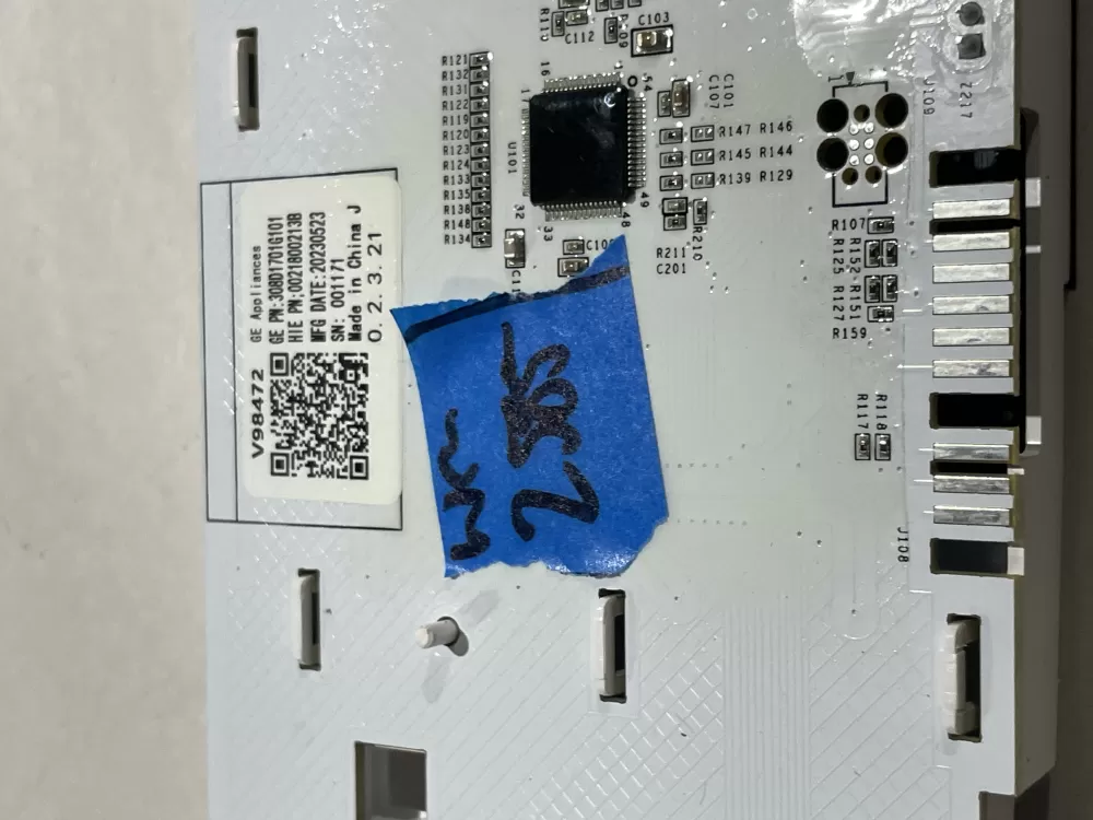 GE Washer 308D1701G101 Control Board AZ186593 | Wm2585