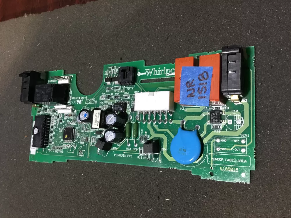 Whirlpool Kenmore 2252166 Refrigerator Control Board  AZ86338 | NR1518