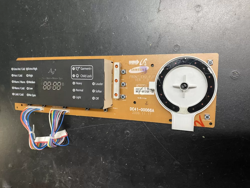 Samsung DC41-00066A Washer Control Board