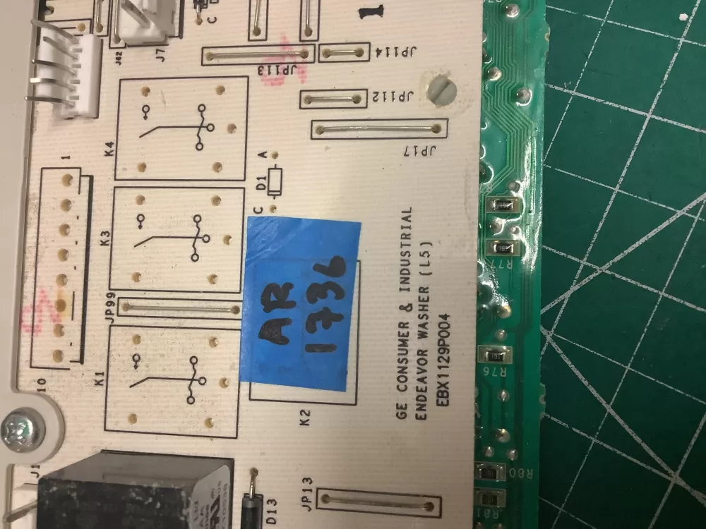 GE WH12X10614 175D5261G039 EBX1129P004 Washer Control Board AZ205899 | AR1736