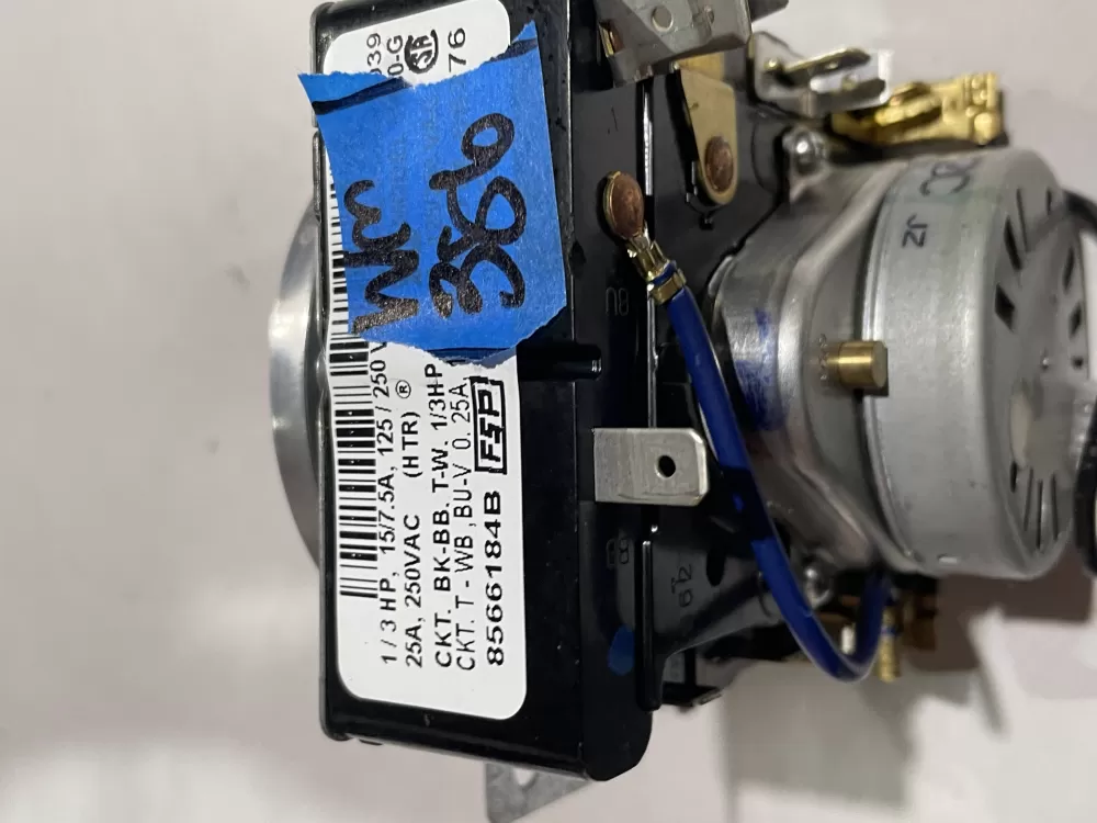 Maytag 8566184B Dryer Timer AZ185621 | Wm386