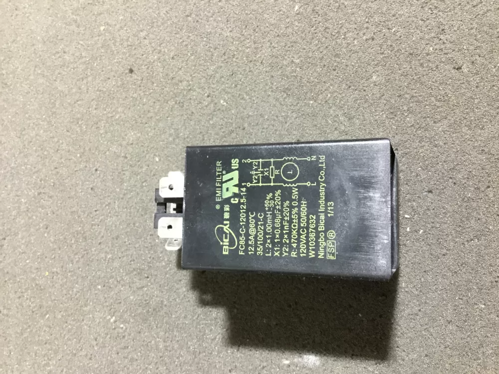 Amana Kenmore Maytag W10355868 W10367632 Washer Noise Filter AZ95673 | NR84