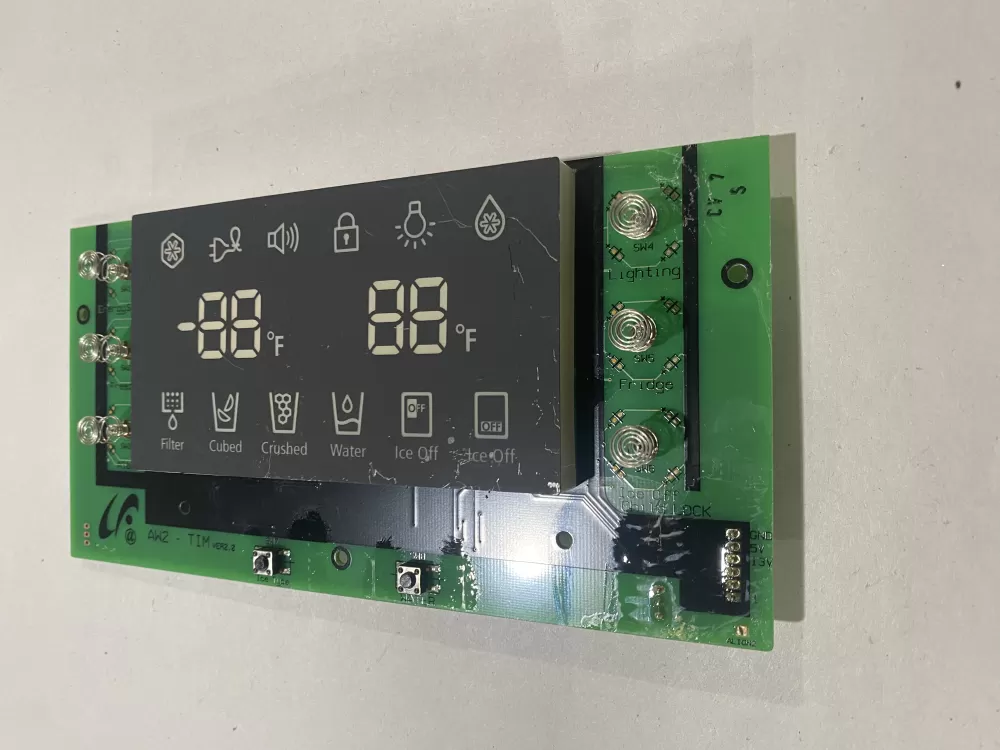 Samsung Da63 04331 Refrigerator Control Board Dispenser AZ155630 | BK2539