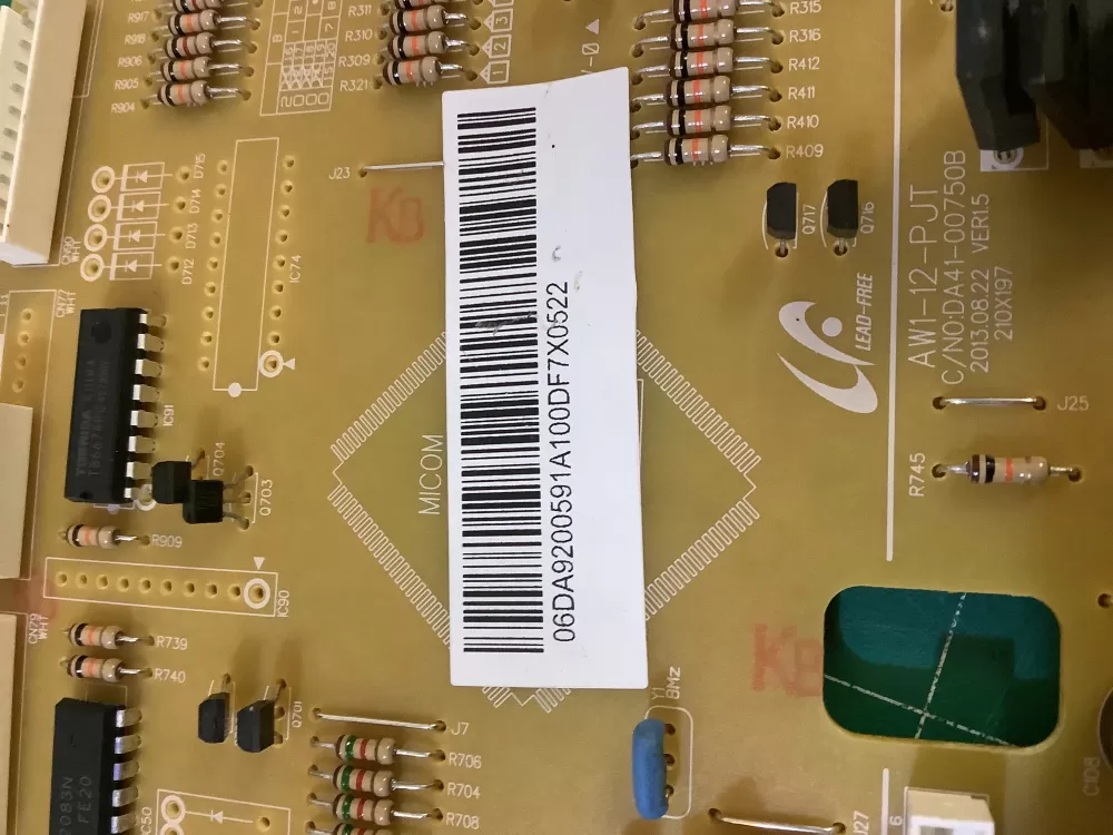 Samsung DA9200591A Refrigerator Control Board AZ192427 | AR245