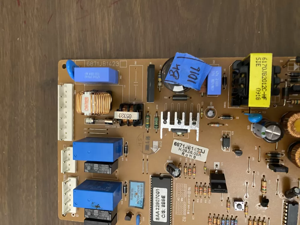 LG Refrigerator 6871JB1423B Main Board AZ103207 | BK1016