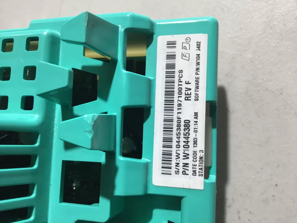 Whirlpool W10406129 W10445380 W10480261 Washer Control Board AZ38381 | NRV378