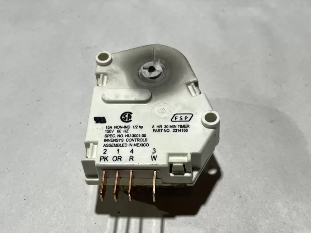 Whirlpool Amana AP6007234 2314156 Refrigerator Defrost Timer AZ119251 | Wm2199