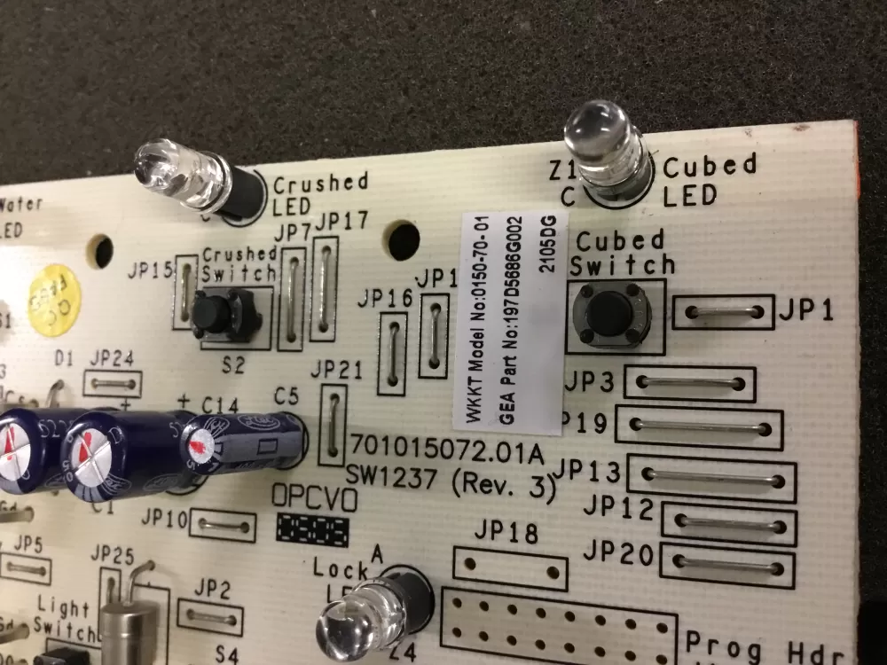 GE 197D5686G002 Refrigerator Control Board AZ84643 | NR138