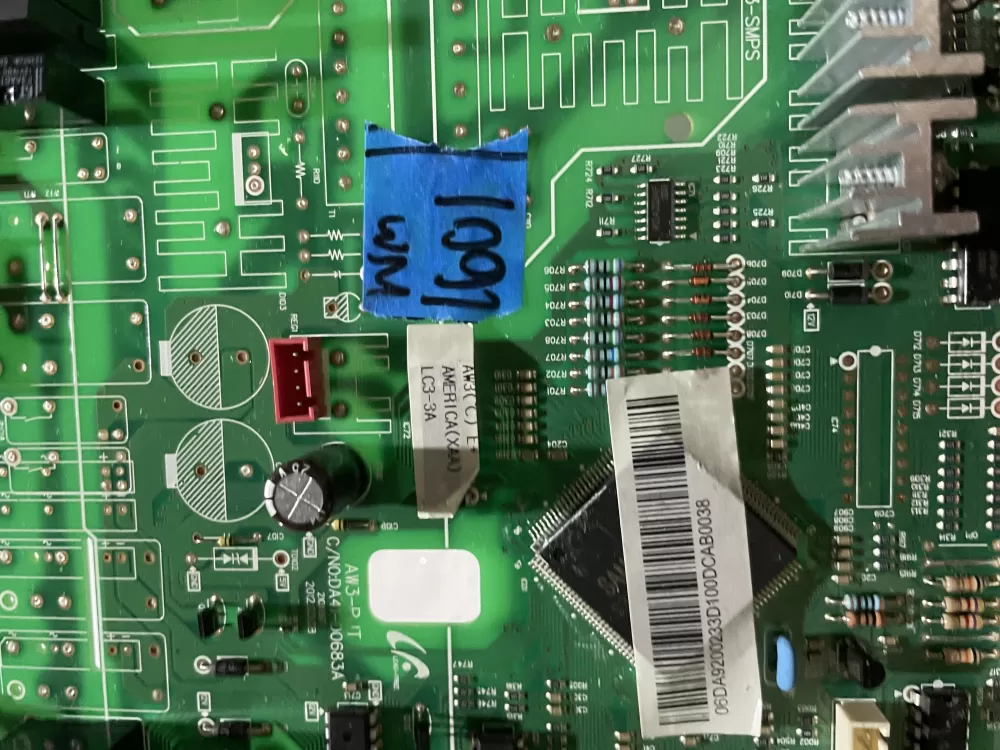 Samsung DA41-00233D Refrigerator Electronic Control Board AZ191552 | Wm1601