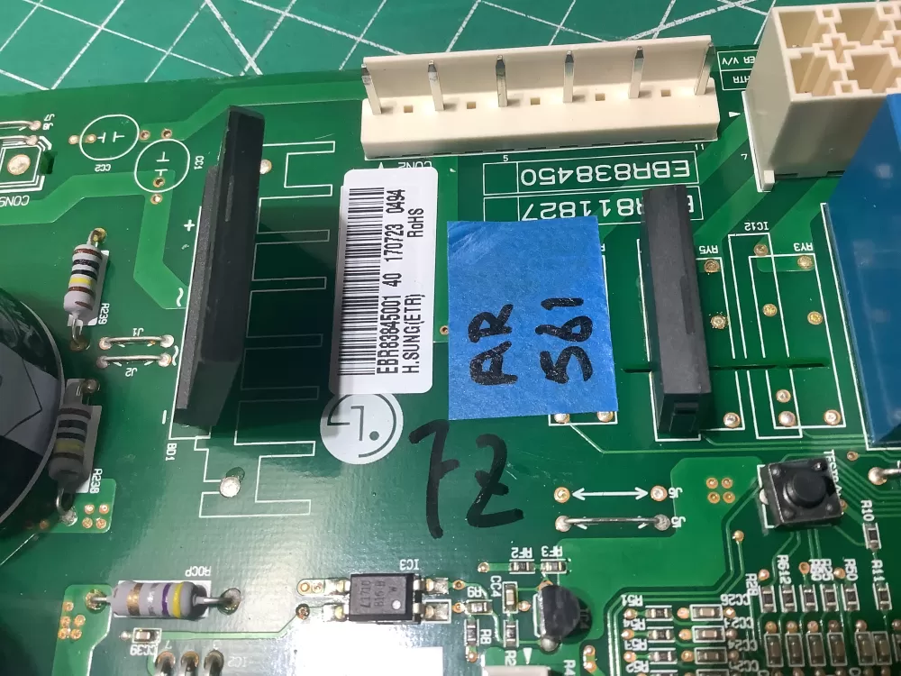 LG EBR83845001 AP6319396 Refrigerator Main Control Board AZ188006 | AR561