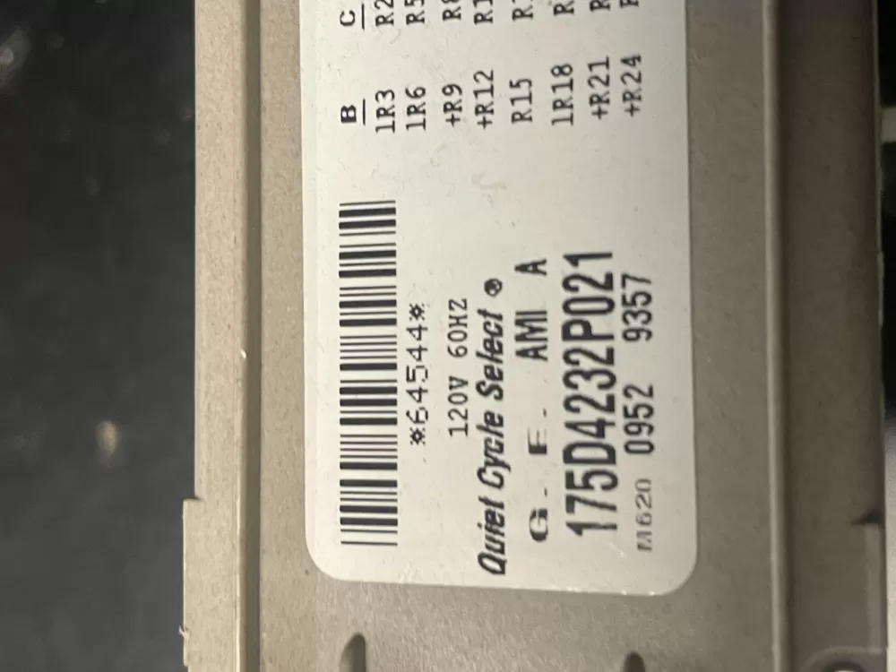 GE 175D4232P021 WH12X10255 Washer Timer AZ10964 | 1291