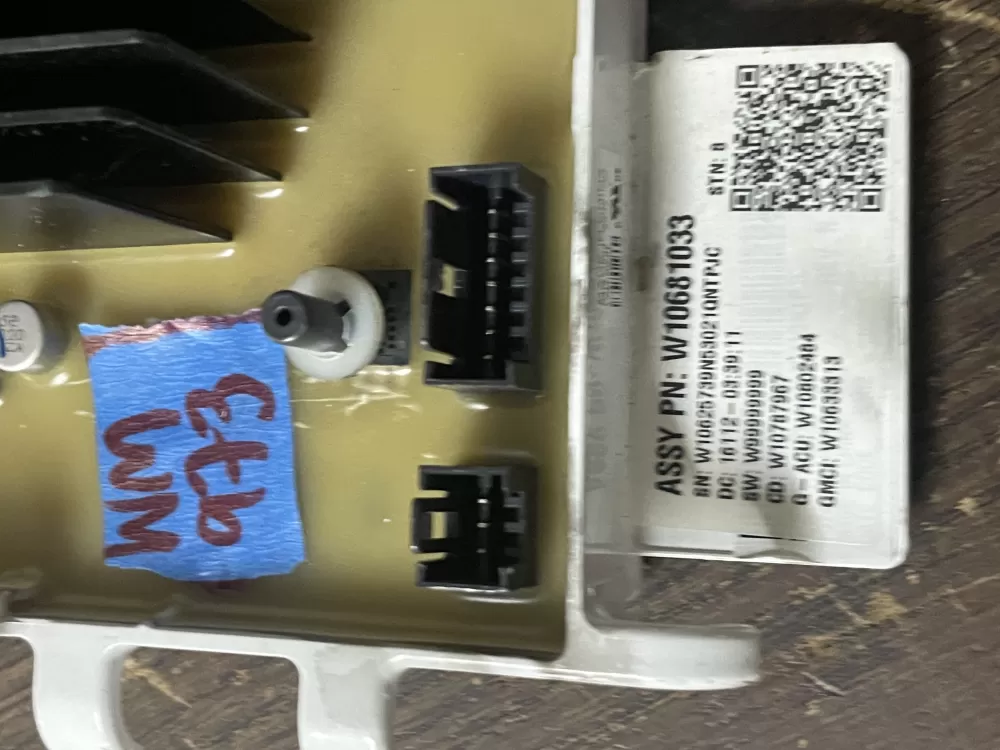 Whirlpool W10681033 W10812422 PS11723056 Washer Control Board AZ45239 | Wm973