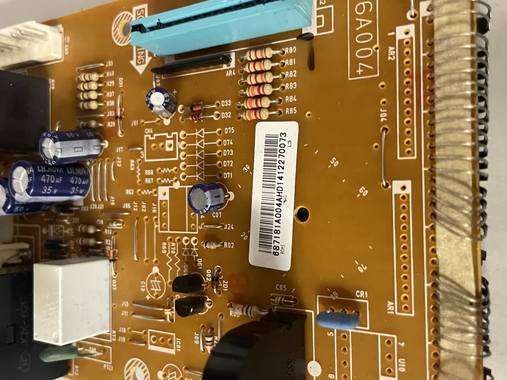 LG 687181A004A P1 6A004 Microwave Control Board 687181a004 AZ215875 | Wm927