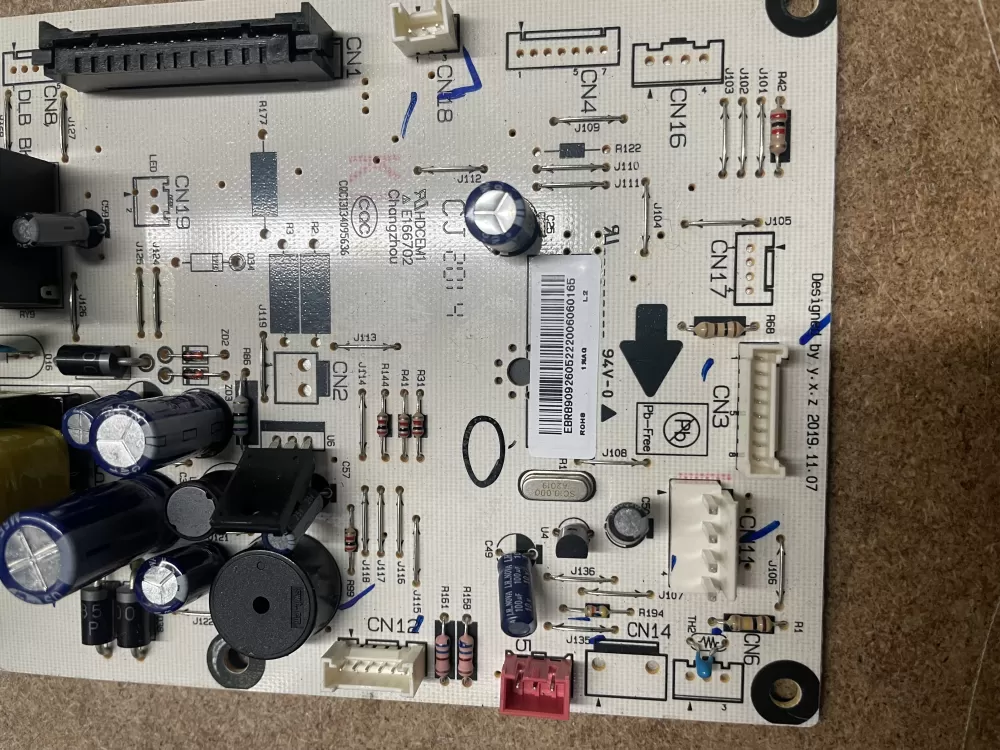 GE Microwave Electronic Control Board Ebr89092605 Ebj63850001 AZ2798 | KM955