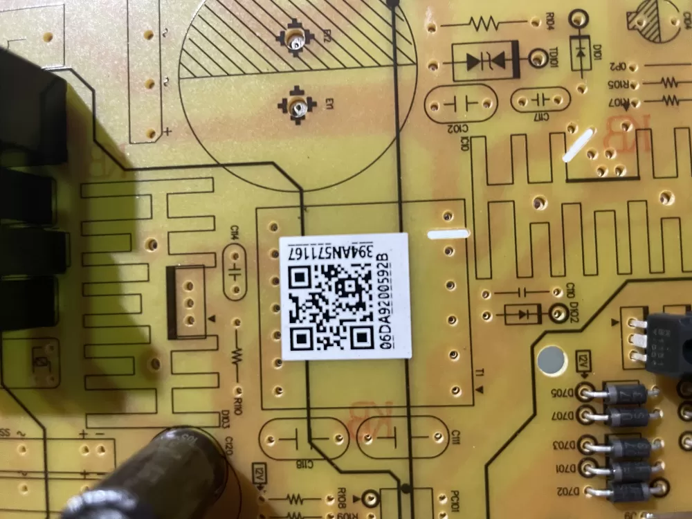 Samsung DA92-00592A DA92-00592B Refrigerator Control Board AZ227800 | Wm1898