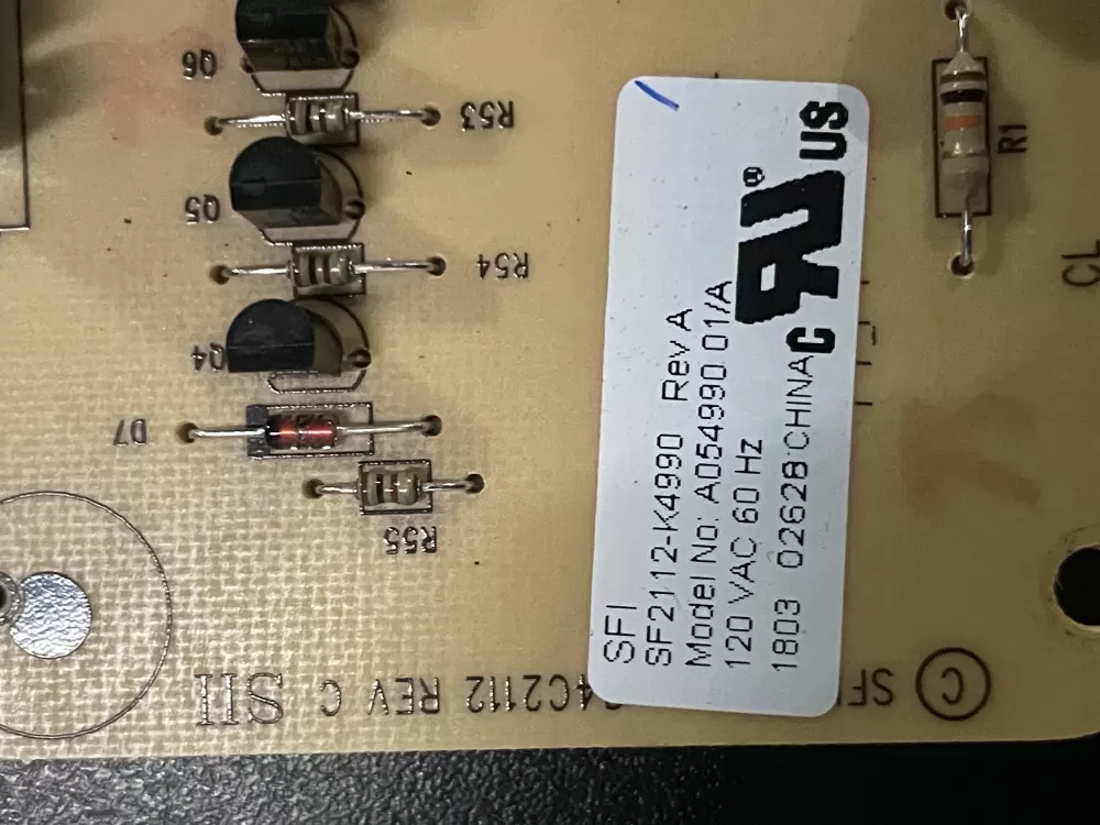 Frigidaire Dishwasher Control Board SF2112-K4990 A054990 01A AZ28086 | WM282