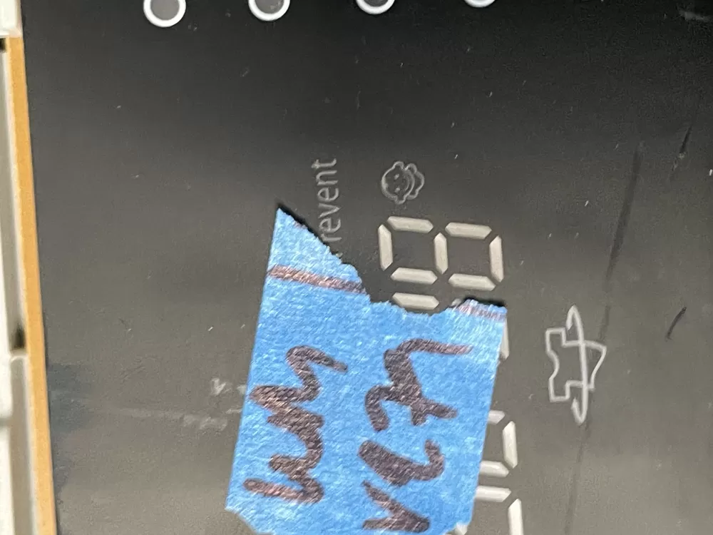 Samsung DC41-00066A Washer Control Board AZ15897 | WMV279