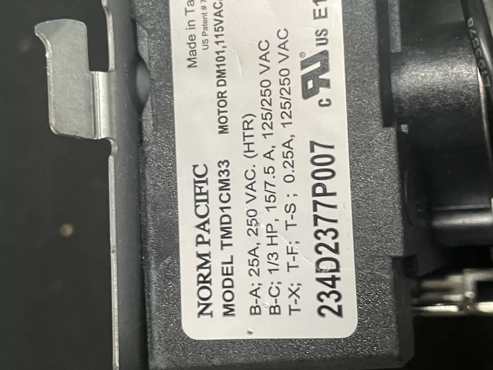 Hotpoint General Electric WE04X25586 234D2377P007 Dryer Timer AZ22779 | WM1220