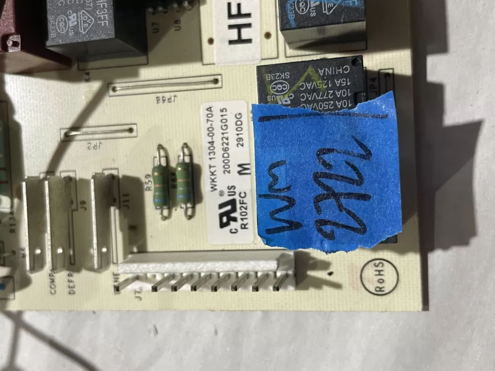 GE 200D6221G028 EBX1110P002 Refrigerator Control Board AZ199334 | Wm2722