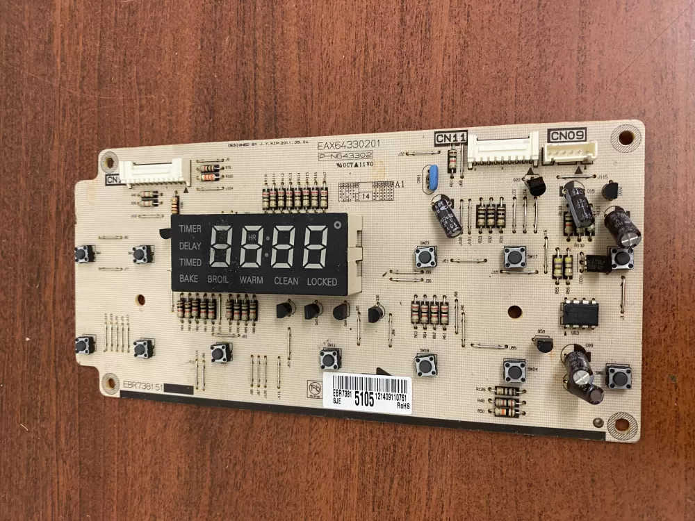 LG EBR73815105 Oven Control Board