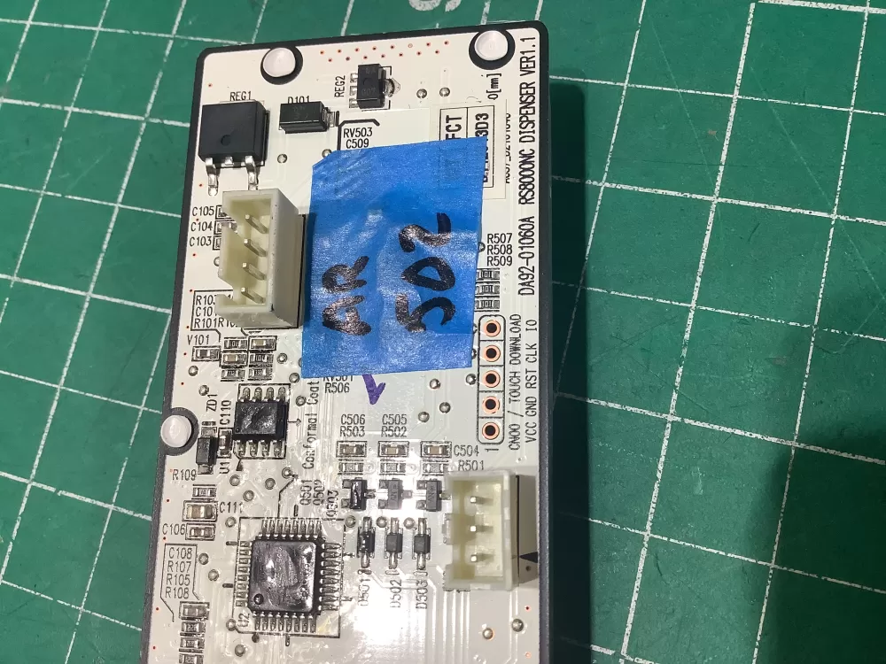 Samsung DA92-01060A Refrigerator Control Board Dispenser AZ187989 | AR502