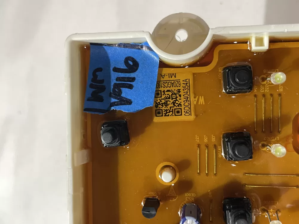 Samsung DC94-04354A Washer Control Board AZ205251 | Wmv916
