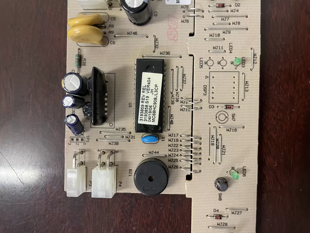 KitchenAid Whirlpool 8201672 2252195 Refrigerator Control Board AZ52743 | KM1935
