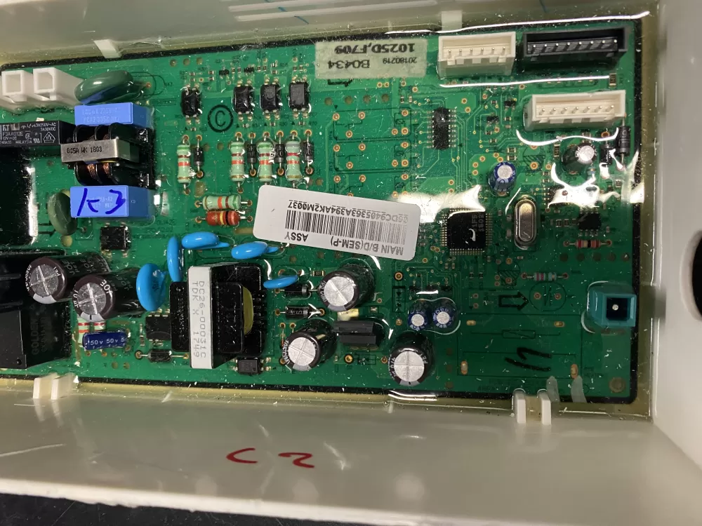 Samsung DC94-05363A Dryer Control Board AZ13264 | BK1202