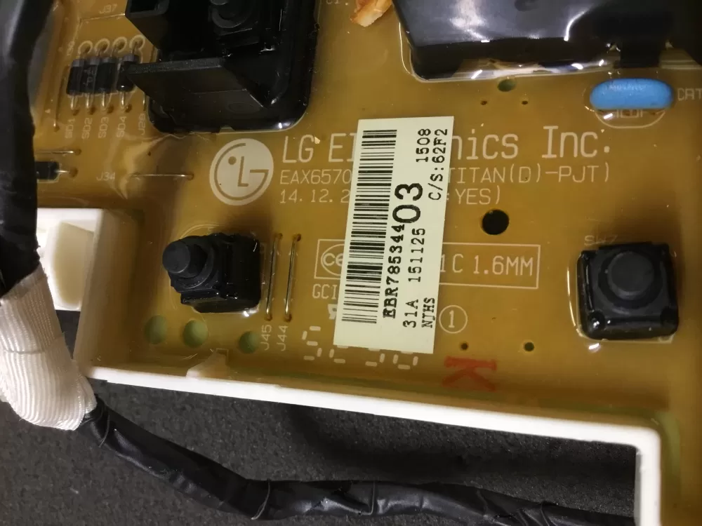 LG EBR78534403 Washer Control Board AZ99785 | NRV470