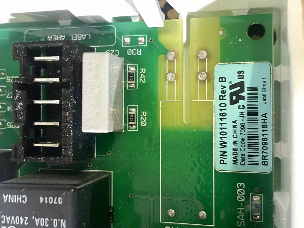 Whirlpool Dryer Control Board WPW10111617 AZ96224 | Wm1955