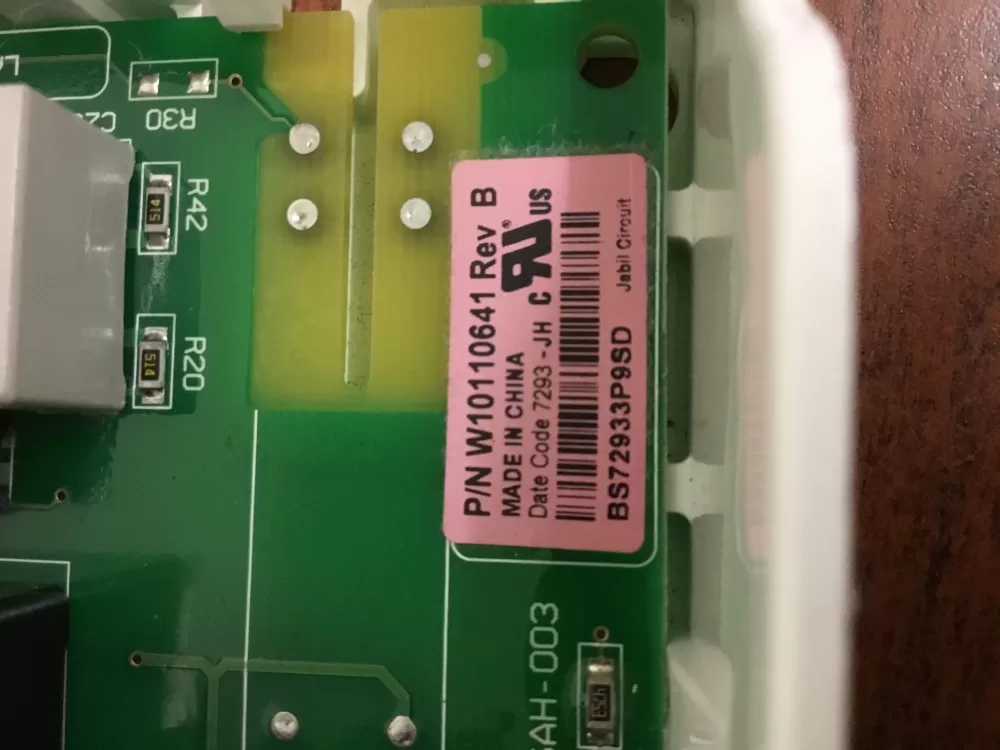 Whirlpool Kenmore AP6015062 W10110641 Dryer Control Board AZ31011 | NR1667