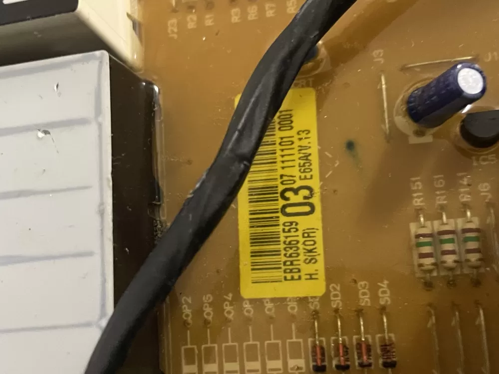 LG EAX61170502 EAX61298601 Ebr62707617 Dryer Control Board AZ80396 | Wmv332