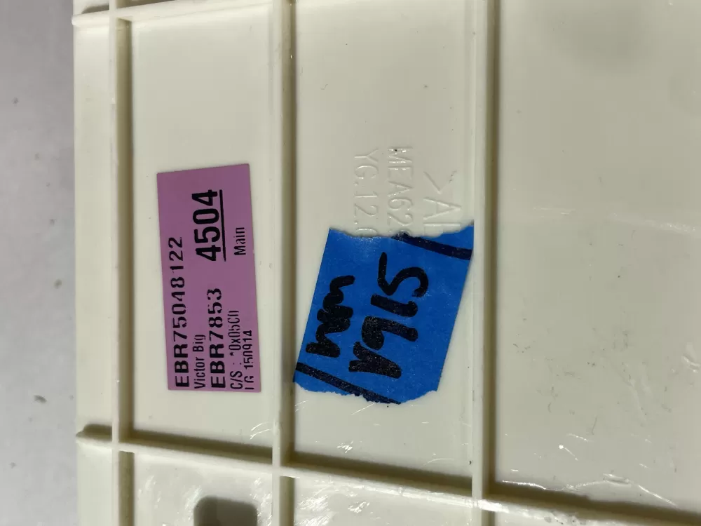 LG EBR78534504 EBR75048122 AP5977746 Washer Control Board AZ205190 | Wmv915