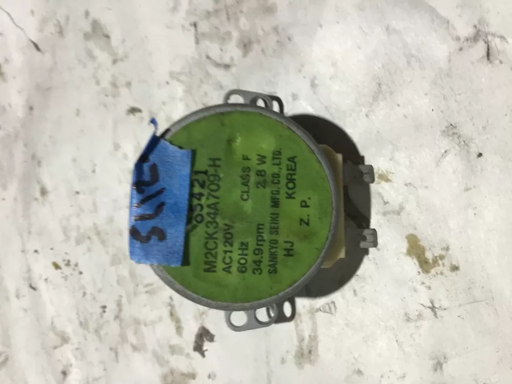GE M2CK34A709 120vac 60hz Microwave Motor AZ100868 | Sl123