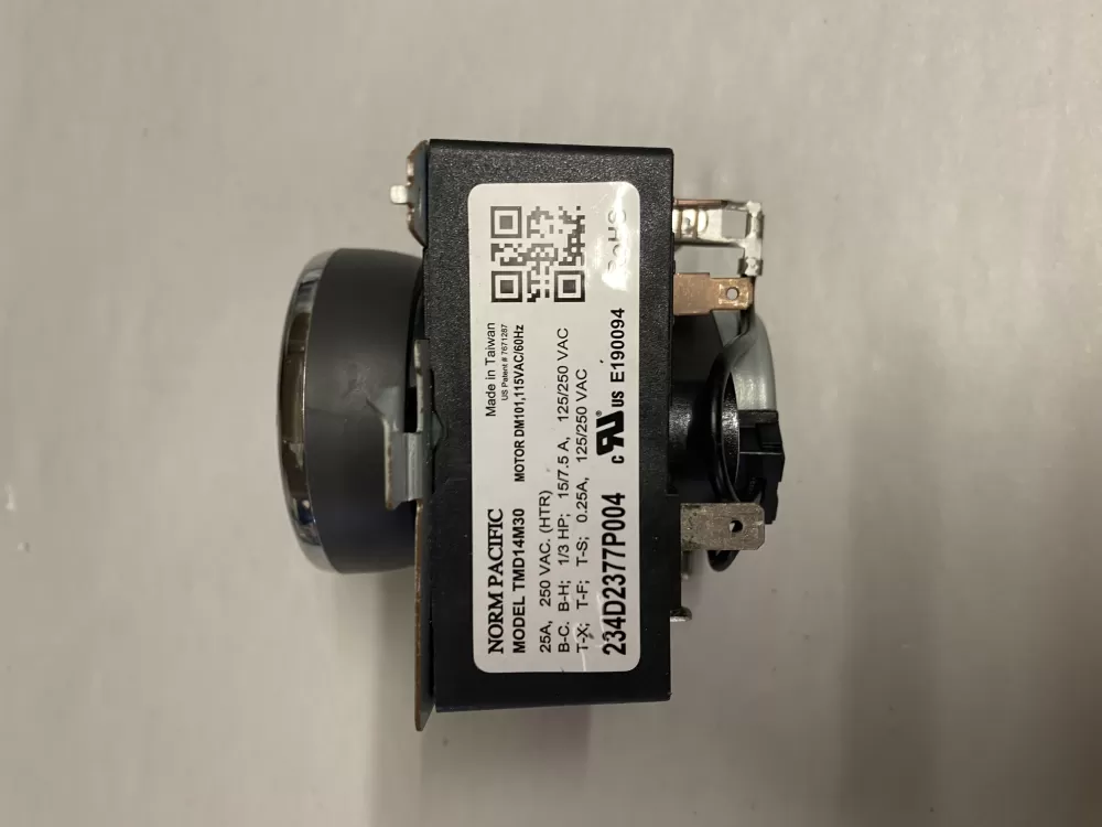 GE WE04X24550  AP6031056  WE04X24549  4546121  PS11763064  TMD14M30  234D2377P004 Dryer Timer
