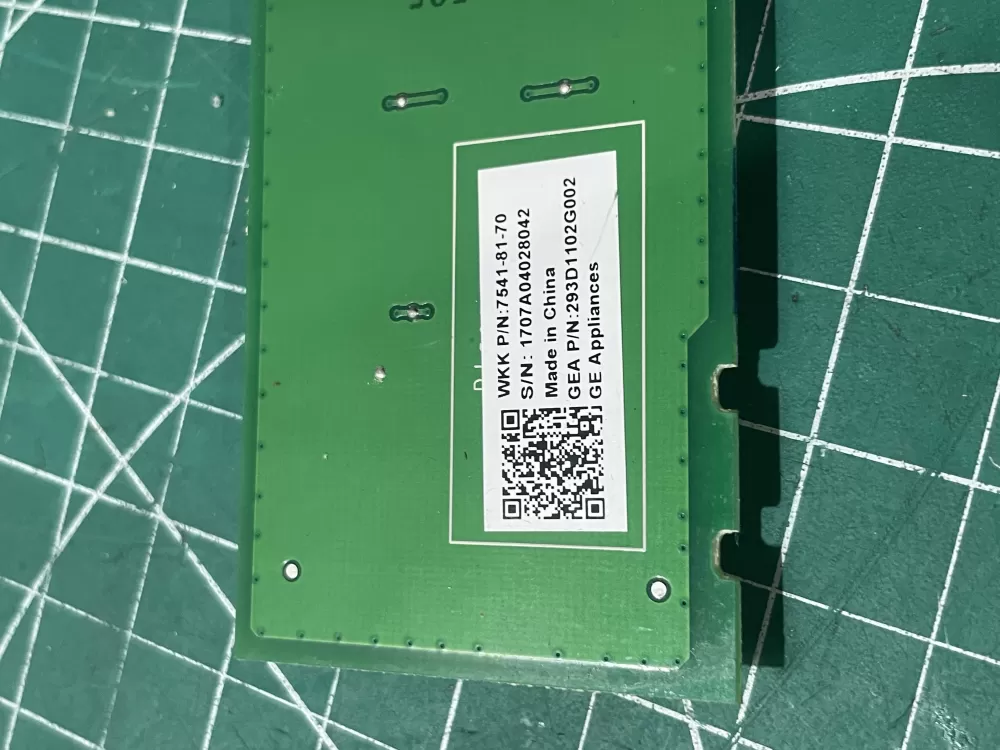 GE Appliance 293D1102G002 User Interface Board AZ192587 | Wm378
