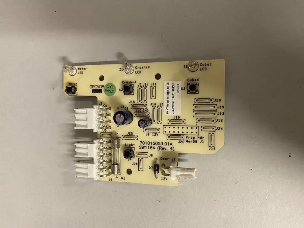 GE 197D5189G001 Refrigerator Control Board