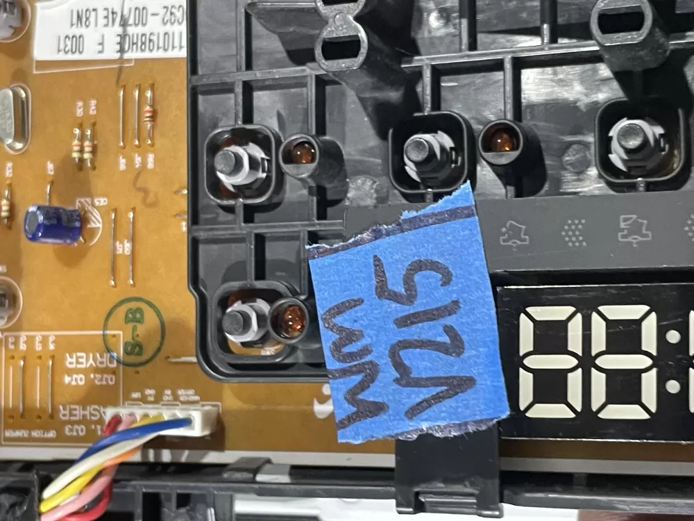 Samsung DC92 00774E Dryer Control Board AZ88421 | Wmv215