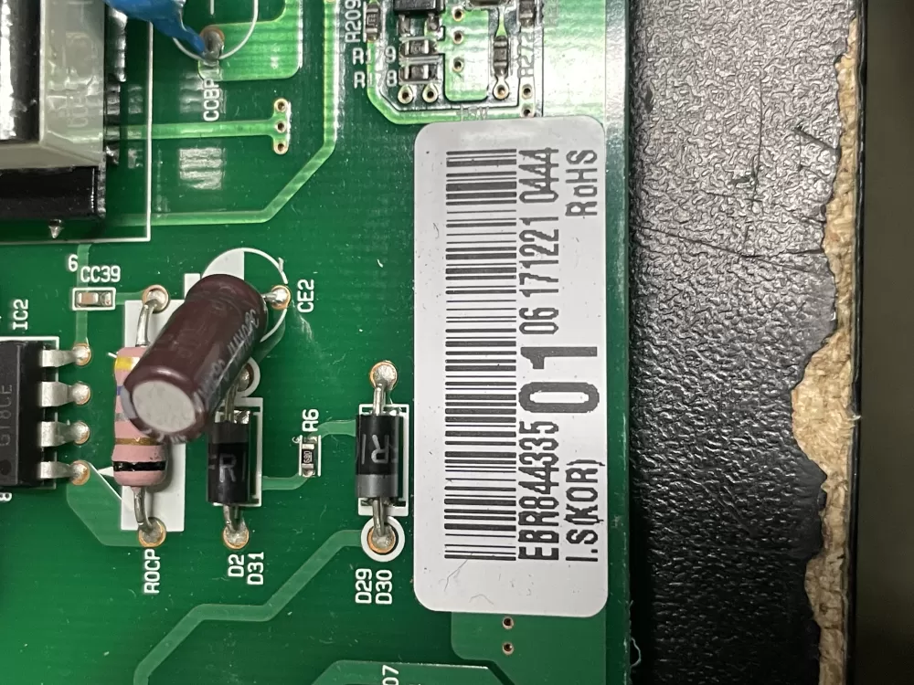 EBR78643414 EBR84433501 PS12581460 Refrigerator Control Board AZ4866 | WM1593