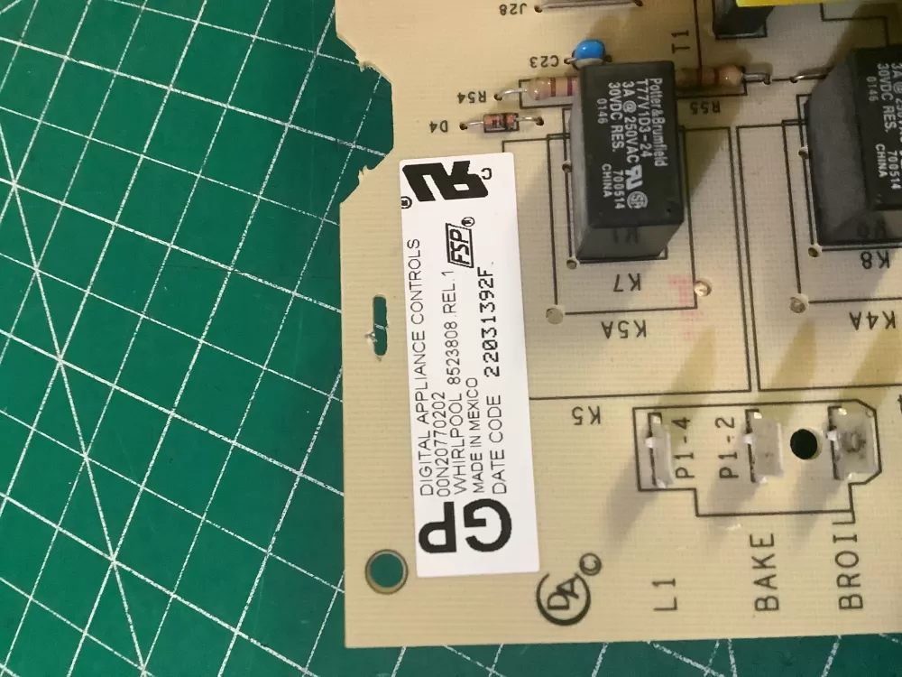 Whirlpool/Kenmore oven electronic control board AZ195077 | NR657