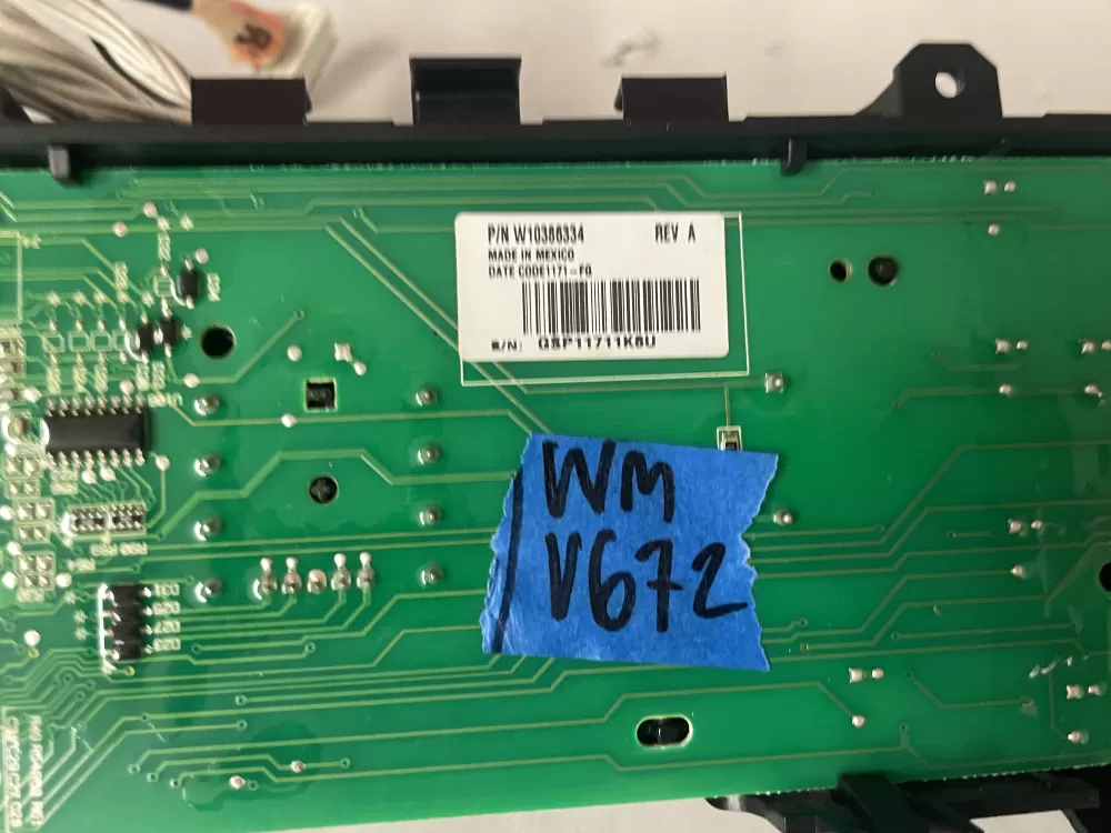 W10215800 Whirlpool Washer Board - Control