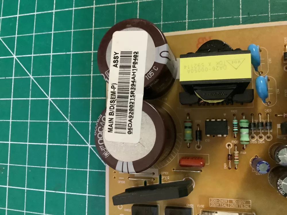 Samsung DA92-00215R Refrigerator Inverter Control Board AZ190411 | NR2119