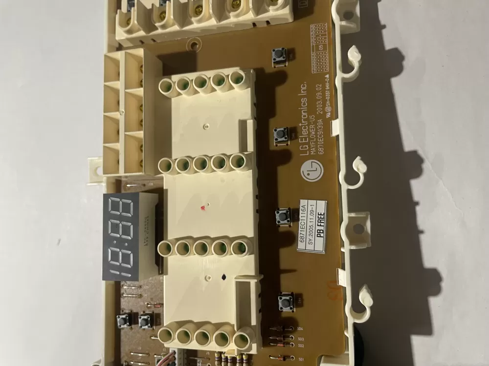 LG 6871EC1116A Washer Control Board AZ206599 | KMV886