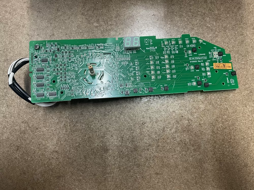 Whirlpool W10051166 Dryer Control Board